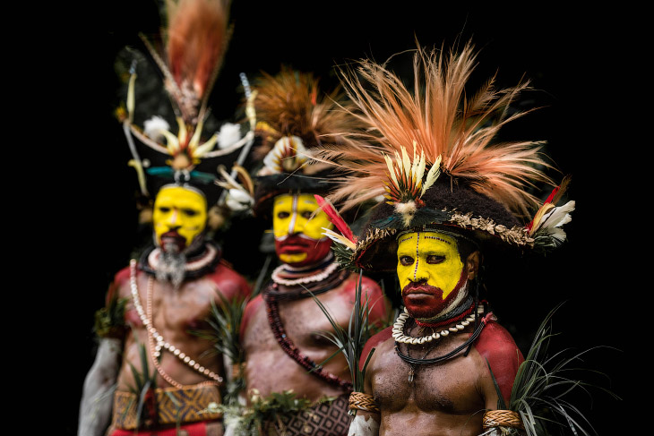 Colorful Papuans from Papua New Guinea - The photo, Papua New Guinea, Longpost