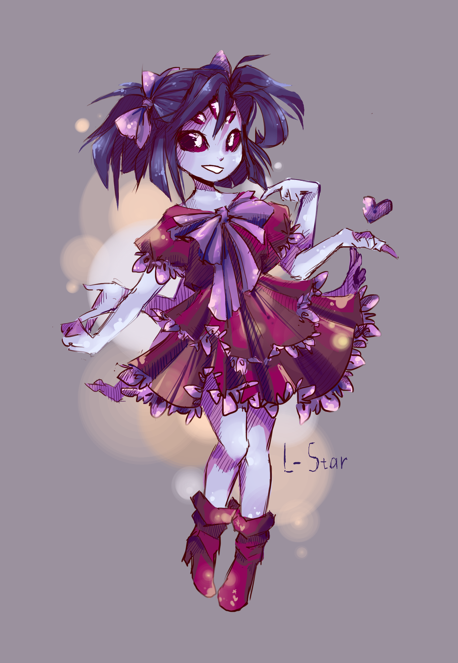 Cutie Muffet - Undertale, Muffet, Art