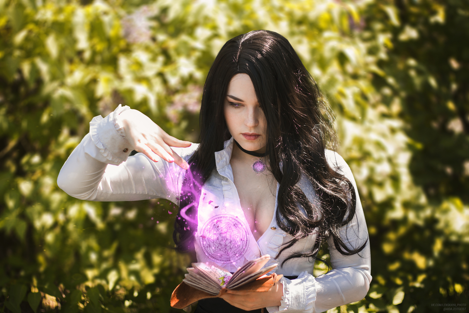 Lilac and gooseberry | Yennefer - My, Witcher, Cosplay, Yennefer, Lilac, The Witcher 3: Wild Hunt, Russian cosplay, Longpost