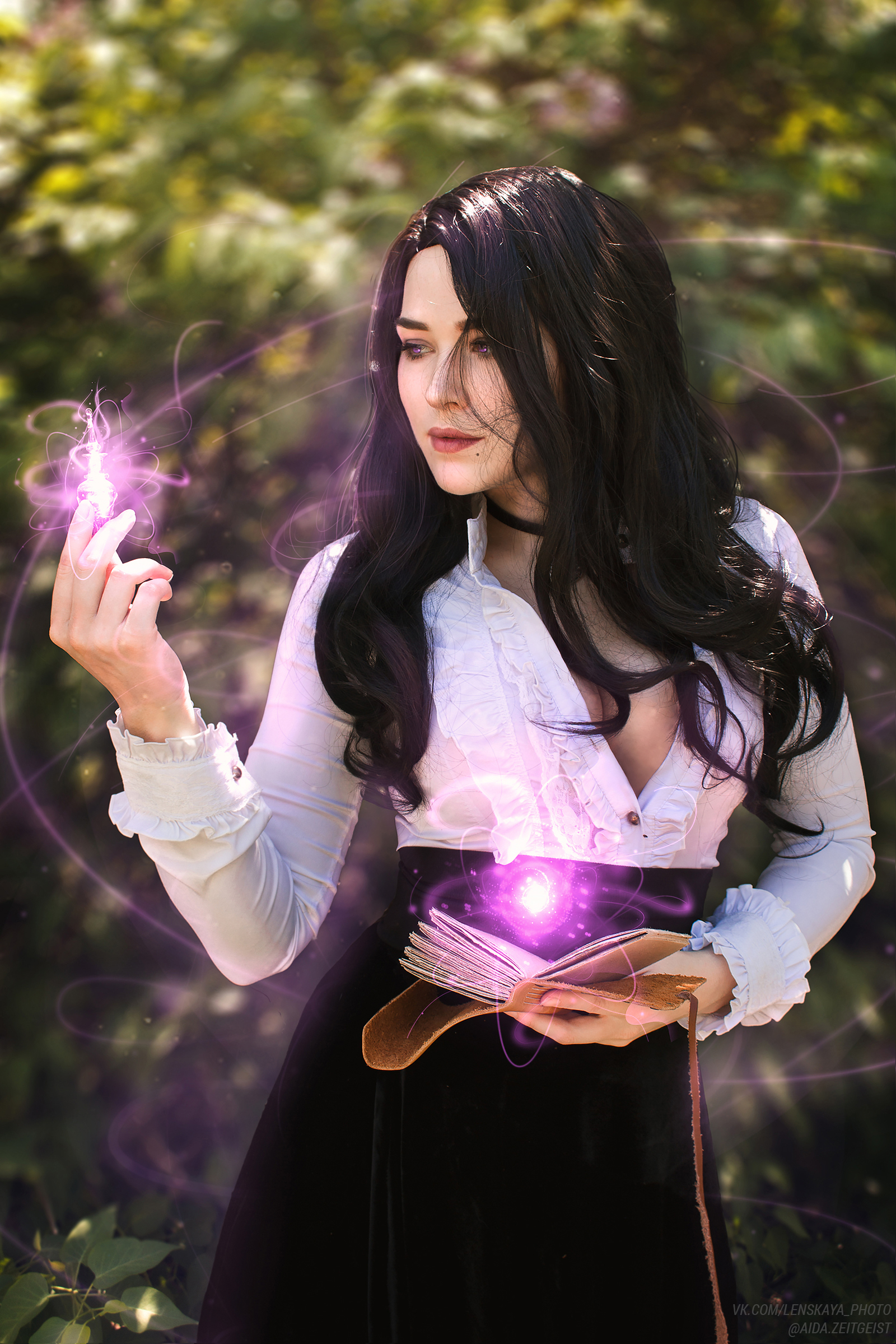 Lilac and gooseberry | Yennefer - My, Witcher, Cosplay, Yennefer, Lilac, The Witcher 3: Wild Hunt, Russian cosplay, Longpost