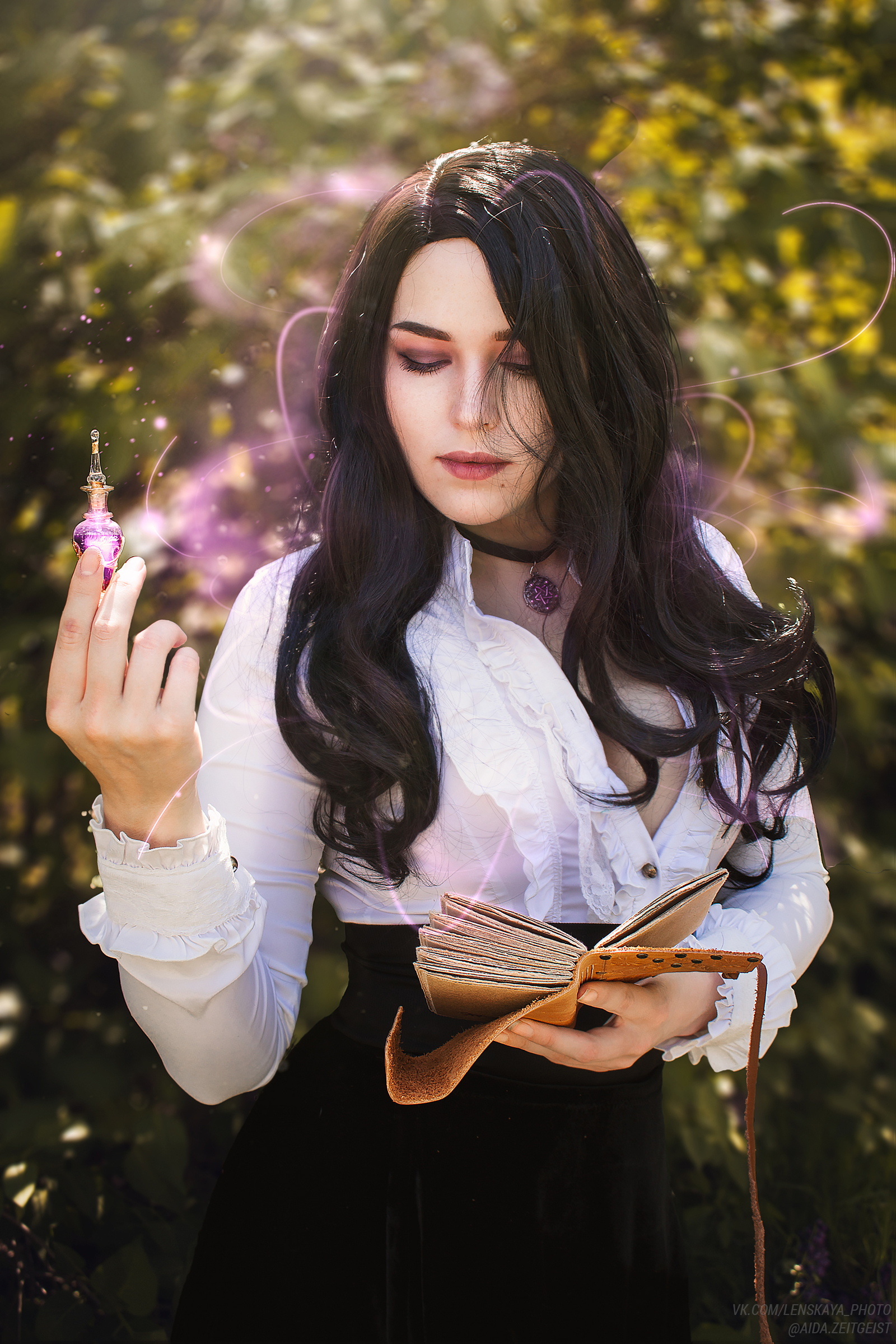 Lilac and gooseberry | Yennefer - My, Witcher, Cosplay, Yennefer, Lilac, The Witcher 3: Wild Hunt, Russian cosplay, Longpost