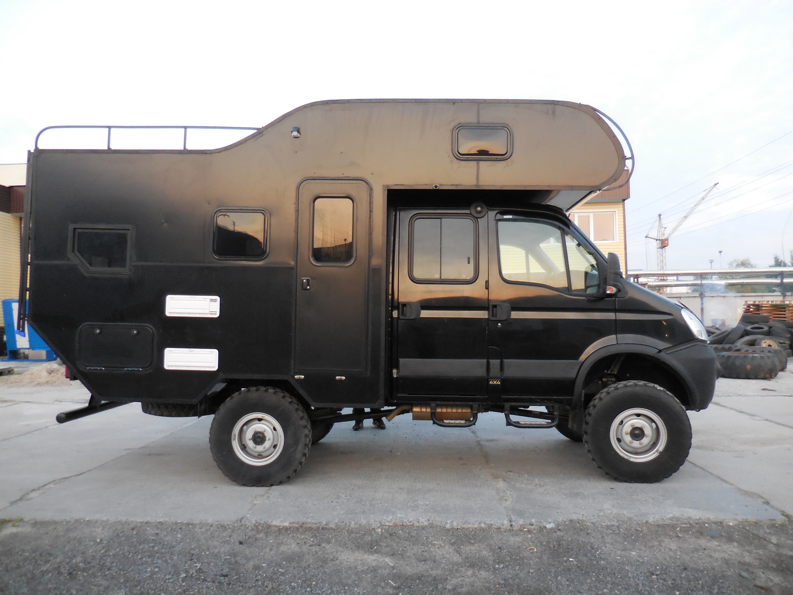 Residential module based on IVECO DAILY 4WD, part -3. - My, , Surgut, 4x4, Straight arms, House on wheels, Travels, Longpost