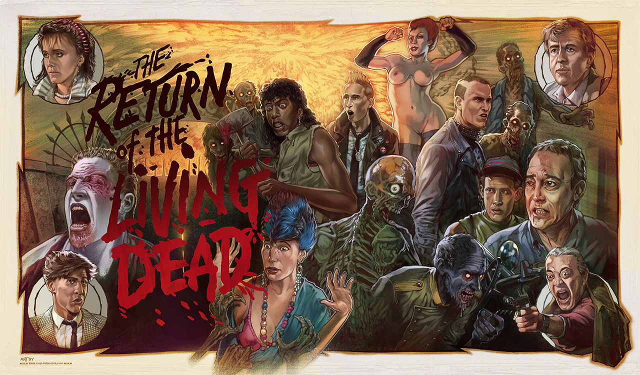 Return of the Living Dead - Return of the Living Dead, , Art, Movies, Horror