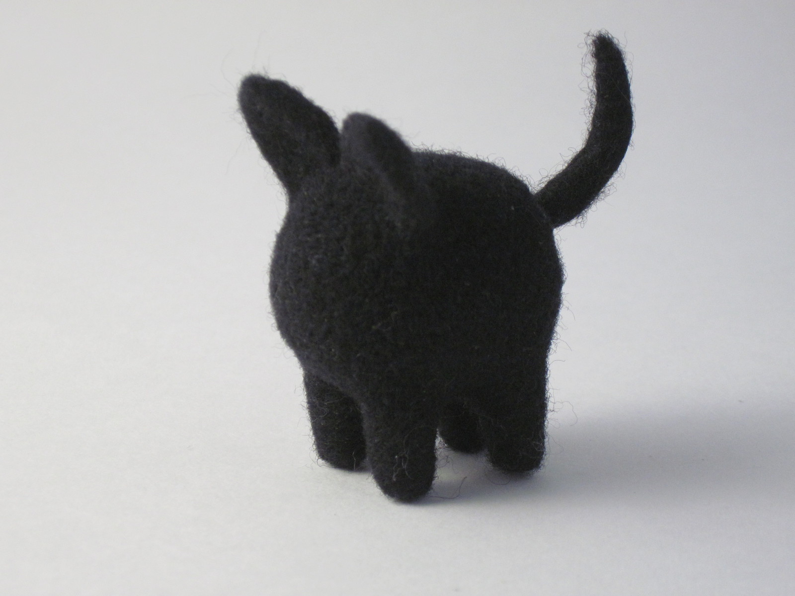 Another flock - My, Dry felting, Needlework without process, Handmade, cat, Presents, Longpost