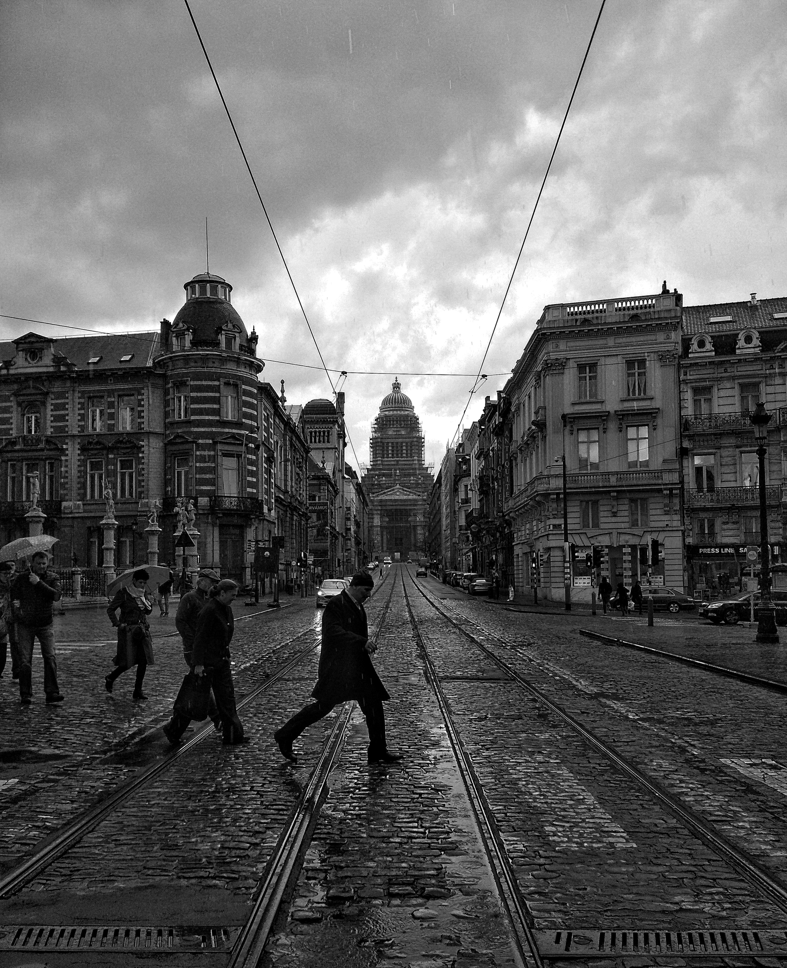 Brussels moment - My, Brussels, Rain, The photo, Photo on sneaker, Belgium