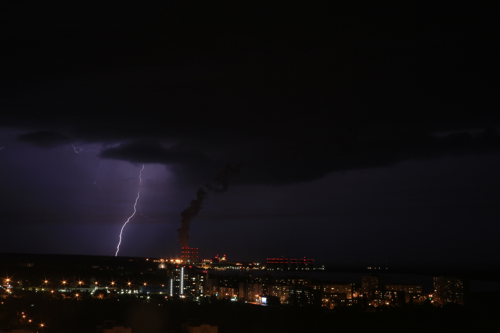 NV NPP, Groza. - My, My, The photo, Thunderstorm, Longpost