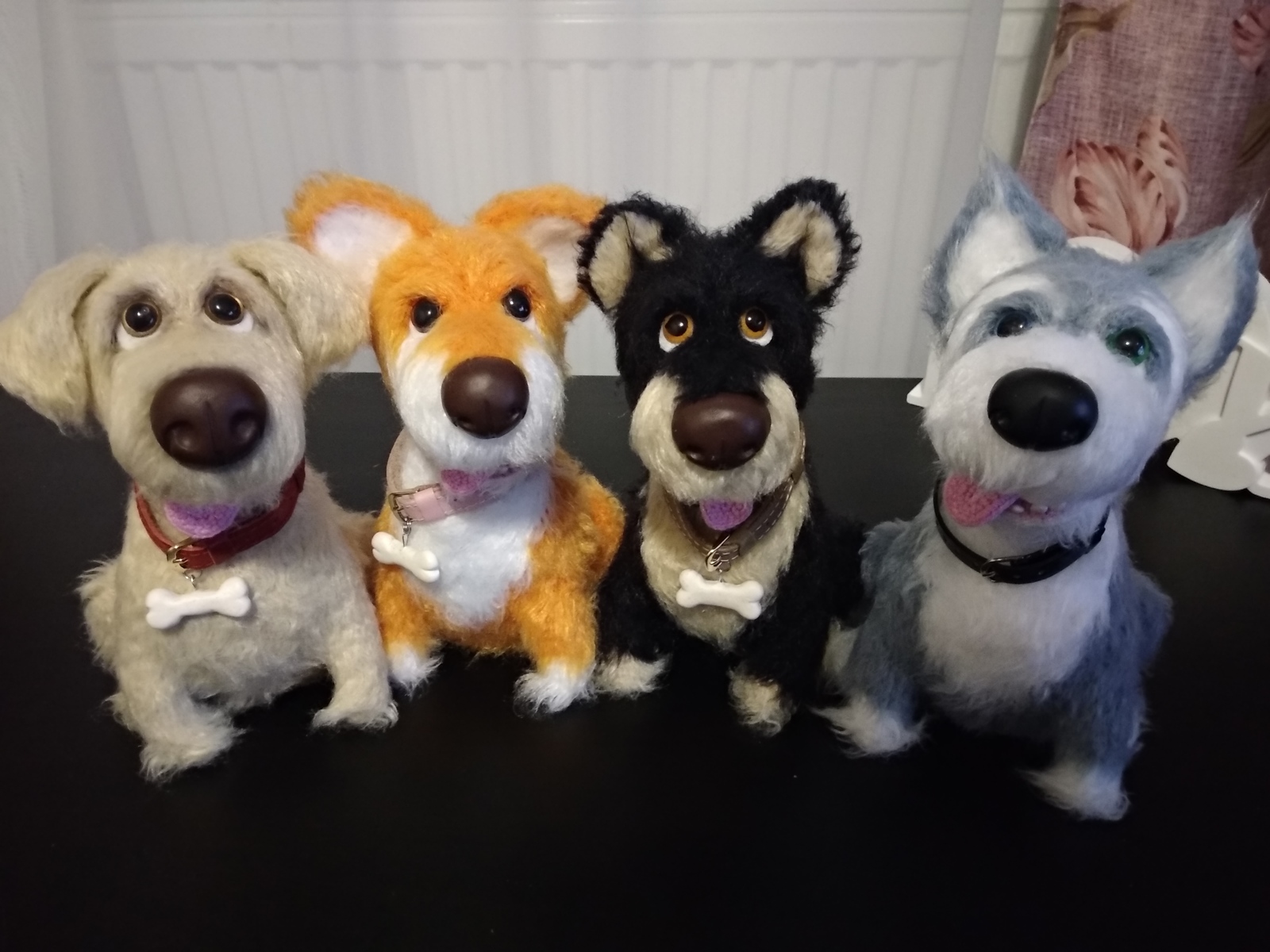 Doesn't bark, doesn't bite! - My, Knitted toys, Dog, Needlework without process, Crochet, Longpost