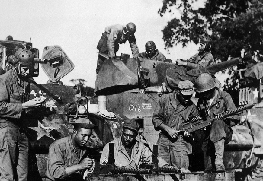 BLACK PANTHERS AGAINST SUPERHUMANS: HOW NEGRO TANKERS FIGHT NAZISM - The Second World War, tank stories, Racial segregation, Black people, Story, US Army, Longpost