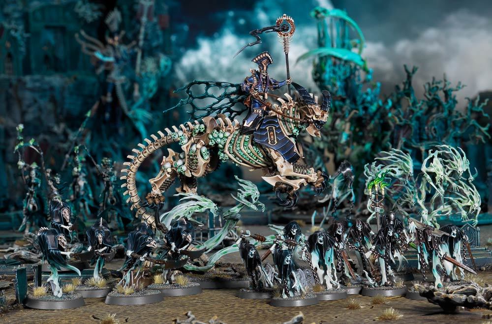 Release of a new faction for Age of Sigmar - Nighthaunt - Warhammer: age of sigmar, Nighthaunt, Alliance of Death, Miniature, Aos News, Video, Longpost