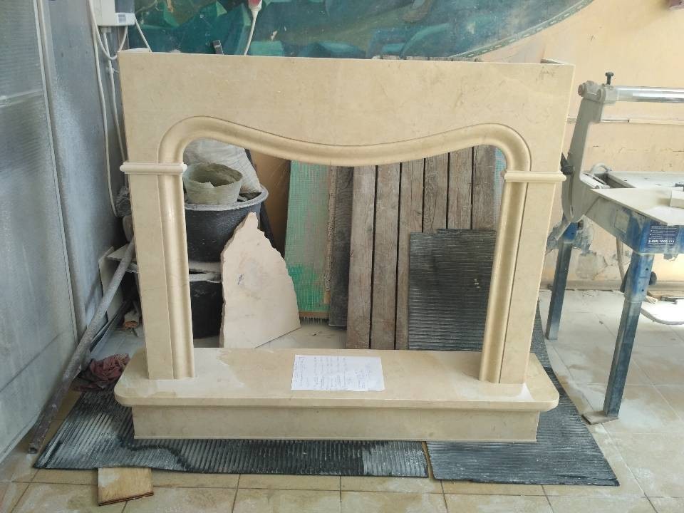 The history of the birth of one fireplace - My, Fireplace, Stone carving, Marble, Longpost