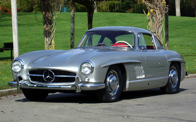 Mercedes-Benz 300 SL Gullwing (1954) - Auto, Mercedes, 1950, Longpost