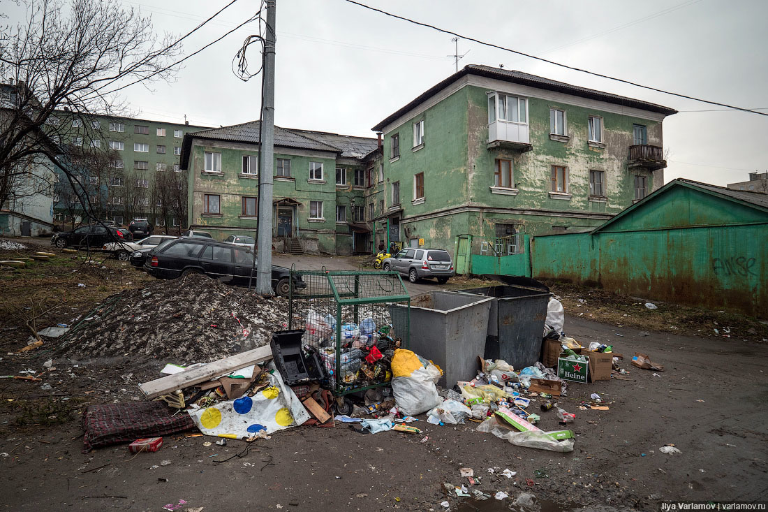 Murmansk: cursed city (I. Varlamov) part 2. - Murmansk, Ilya Varlamov, Livejournal, Overview, Darkness, Mat, Travels, Longpost