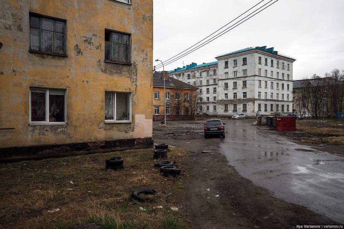 Murmansk: cursed city (I. Varlamov) part 2. - Murmansk, Ilya Varlamov, Livejournal, Overview, Darkness, Mat, Travels, Longpost