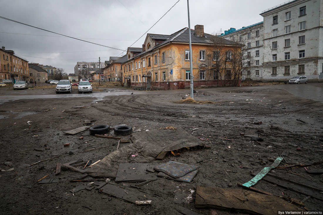 Murmansk: cursed city (I. Varlamov) part 2. - Murmansk, Ilya Varlamov, Livejournal, Overview, Darkness, Mat, Travels, Longpost