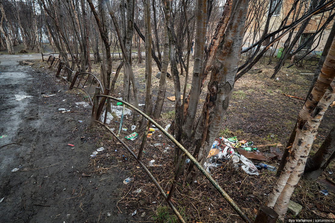 Murmansk: cursed city (I. Varlamov) part 3. - Murmansk, Ilya Varlamov, Darkness, Mat, Travels, Livejournal, Longpost