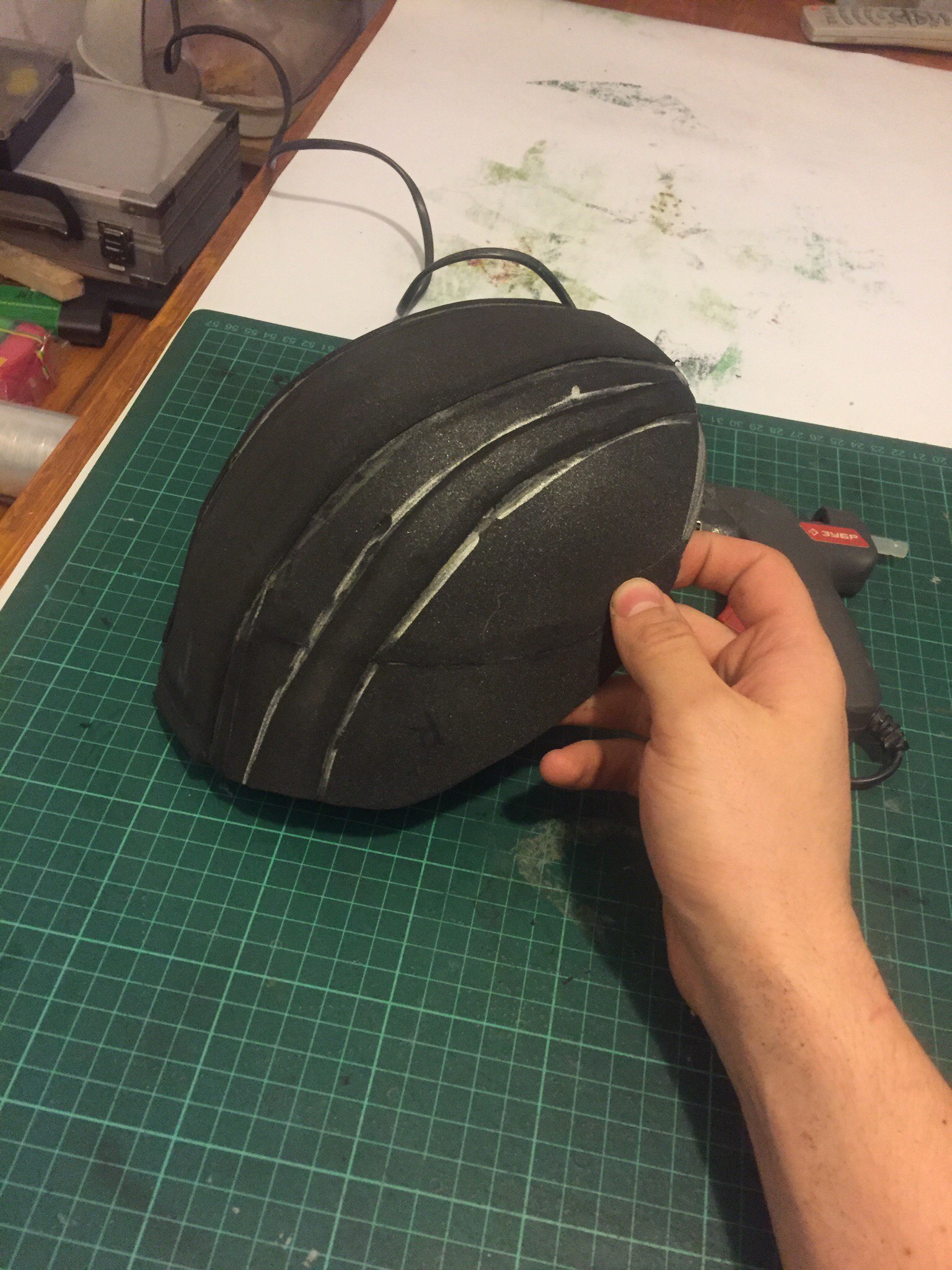 The process of creating a Thor costume from Thor: Ragnerok (Part 1) - My, Cosplay, Starcon, Inprogress, Needlework with process, Thor, Marvel, Craft, , Video, Longpost