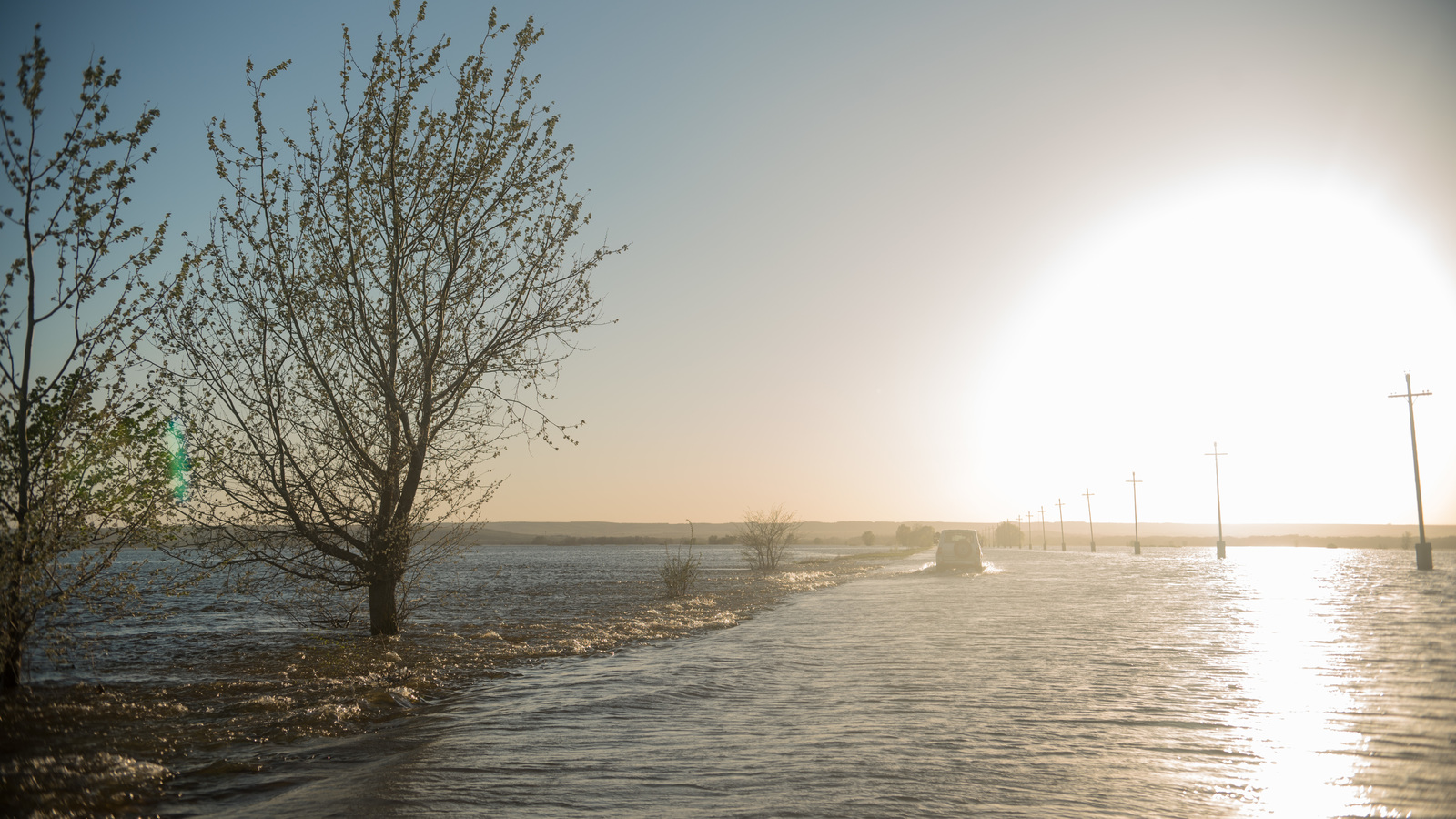 Don overflow - My, Don, Spill, Travel across Russia, UAZ, The photo, River, My, Longpost