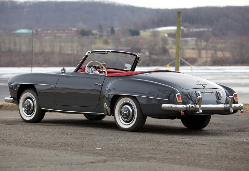 Mercedes-Benz 190 SL (W121 B2) (1955) - Auto, Mercedes, 1950, Longpost