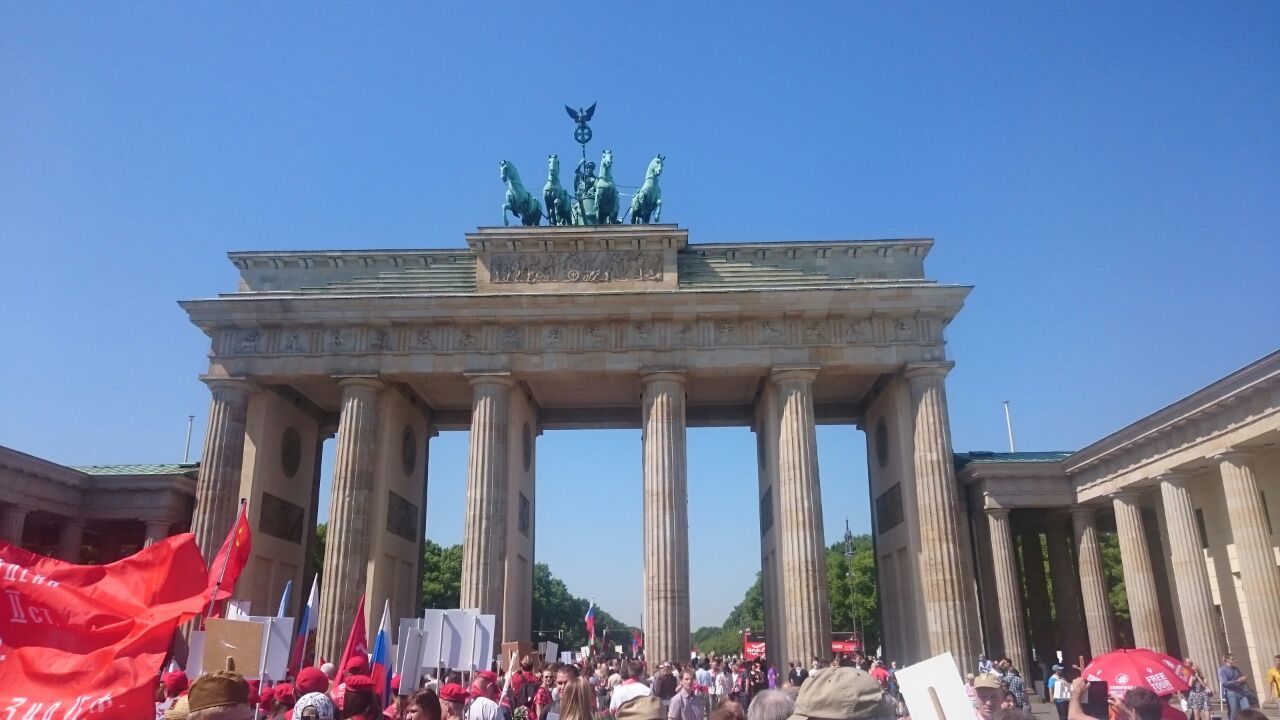 Travel notes about Germany. - My, Berlin, May 9, Immortal Regiment, Day of Remembrance, Longpost, May 9 - Victory Day