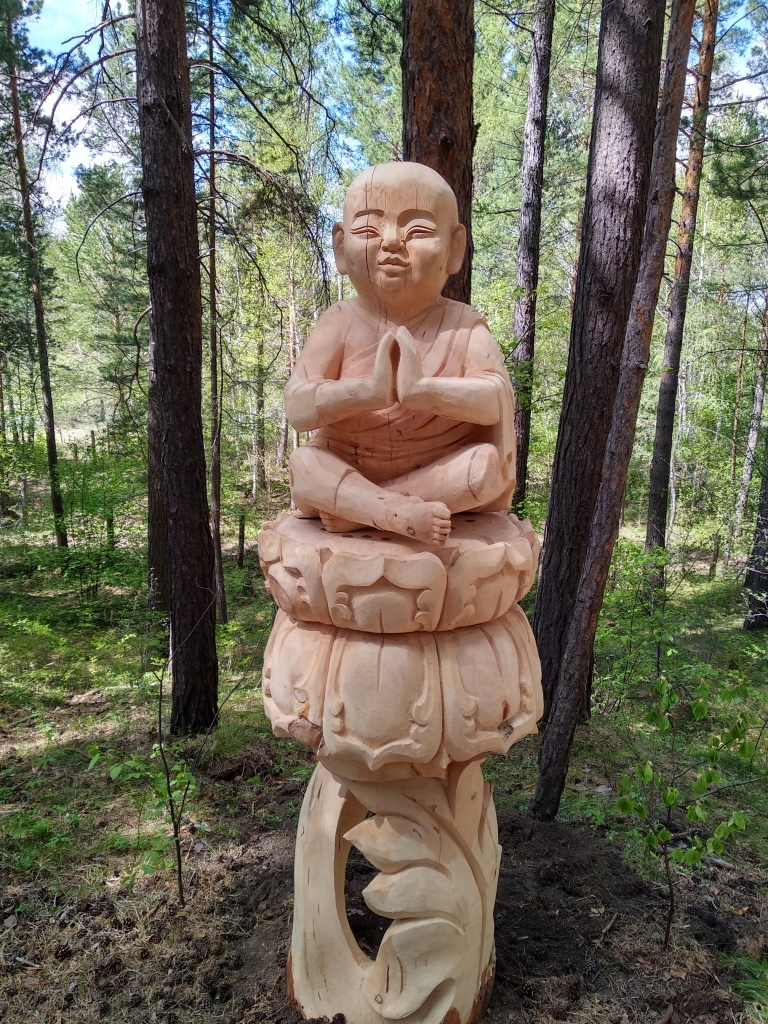 Lukomorye 2018 - Festival of Wooden Sculptures - My, Lukomorye, Wood sculpture, Irkutsk, The festival, Art, Animals, Holidays, Nature, Longpost