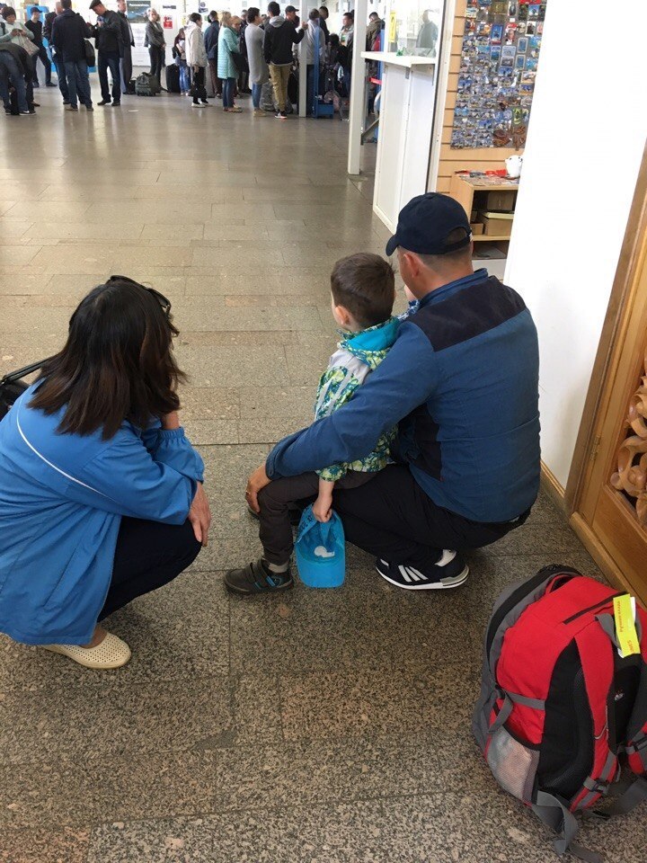 At the Ulan-Ude airport removed everything you can sit on - The airport, Longpost, Ulan-Ude