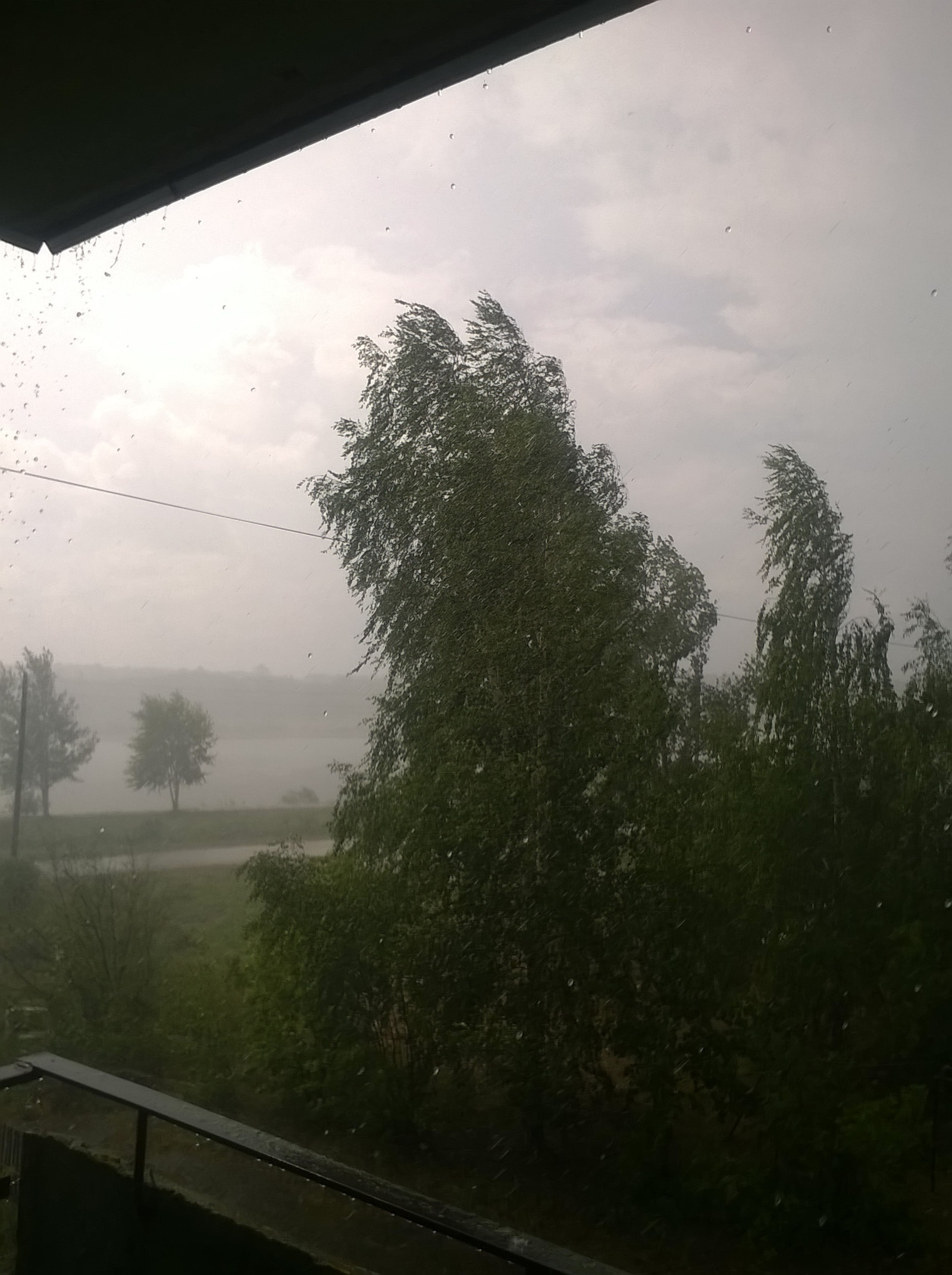 And it's only been 20 minutes - My, , Rain, Kirov region, The photo