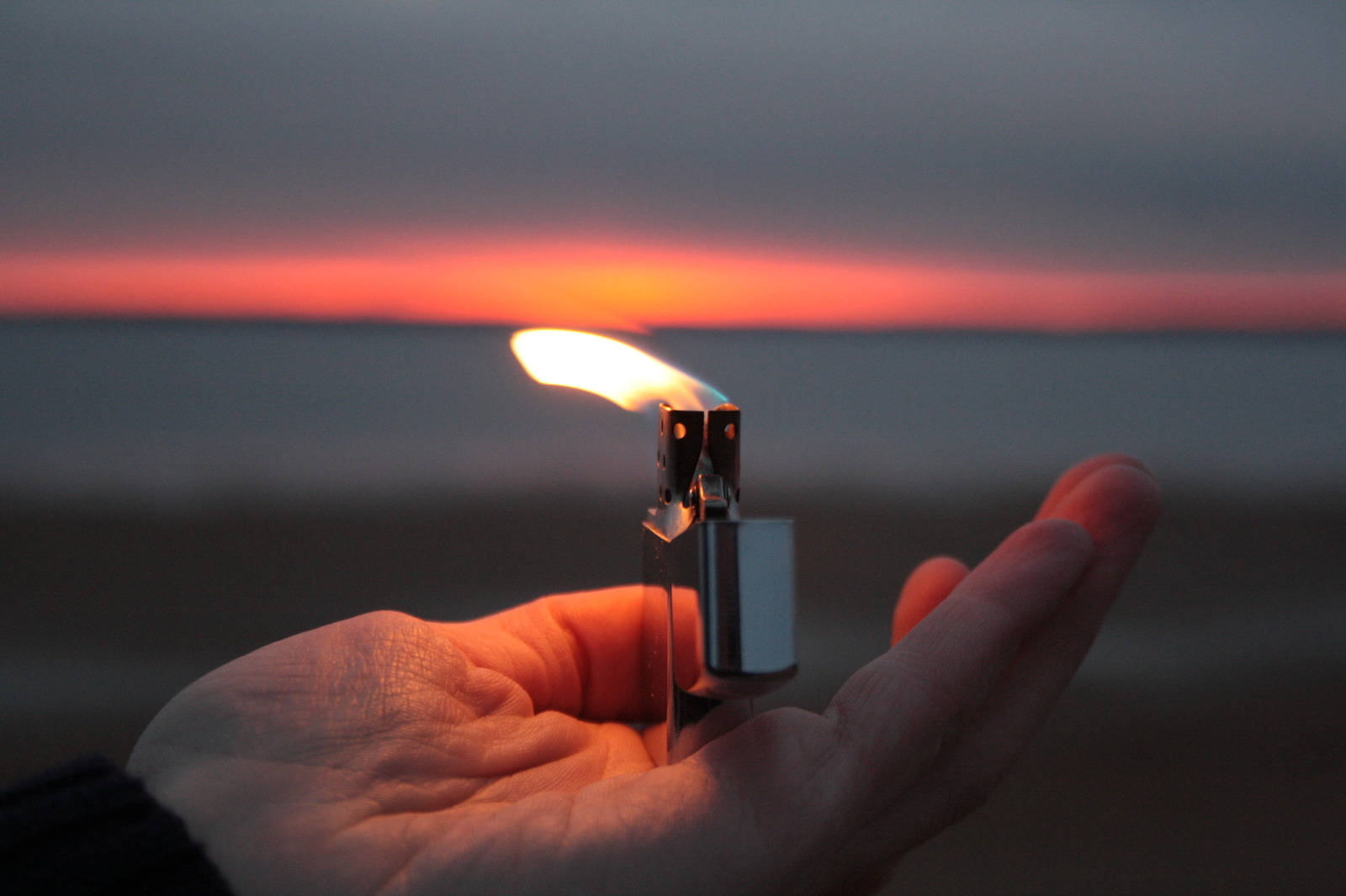 Zippo - My, Zippo, Sunset, Not advertising