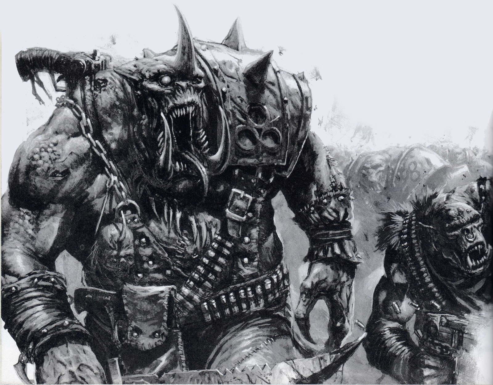 A compilation of old xenos! - Warhammer 40k, Old warhammer, Eldar, Orcs, Tau, Wh Art, Longpost