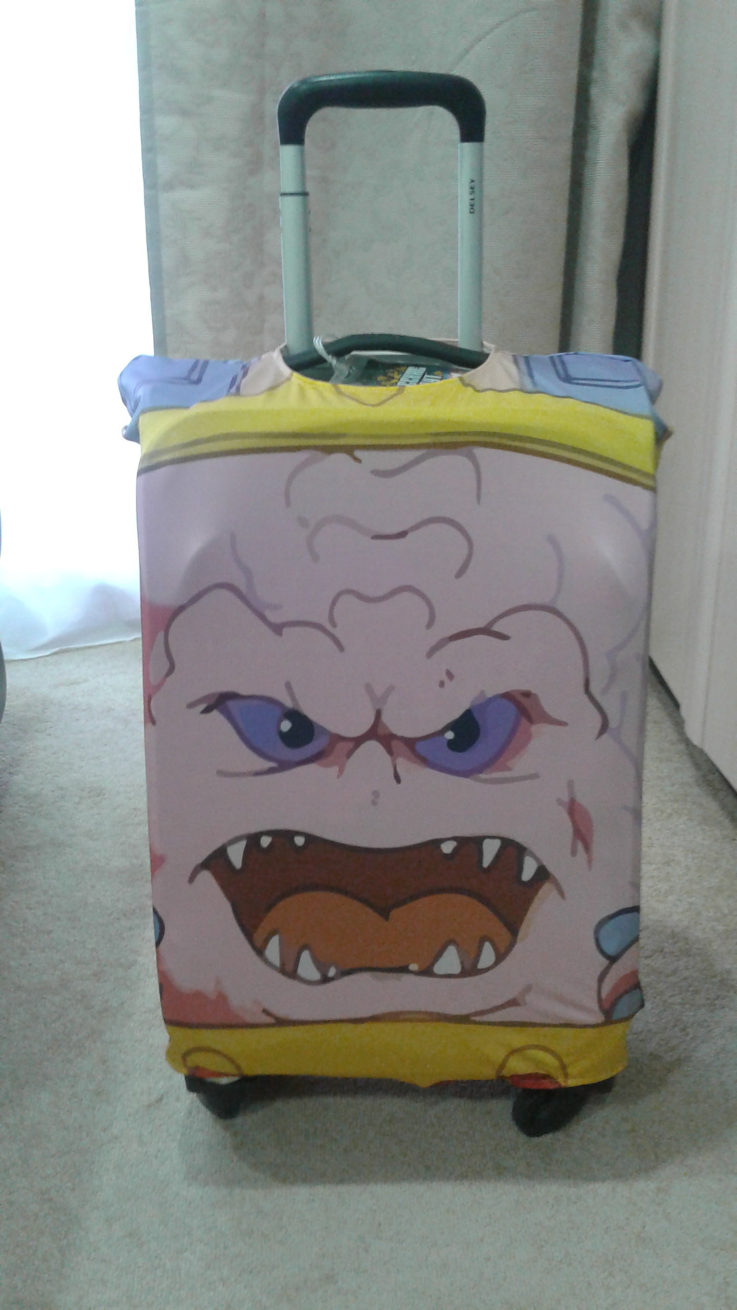 Suitcase cover - My, Krang, Suitcase, Case