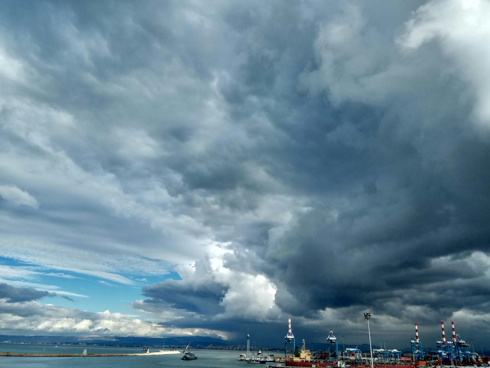 Nature is the best artist - My, Clouds, Sky, Sea, No filters