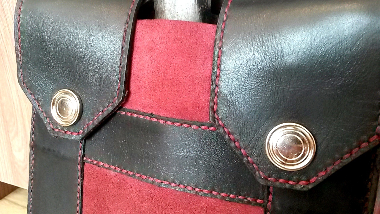 Shovel case - My, Leather craft, Handmade, Leather products, , My, The photo, Longpost, Leather