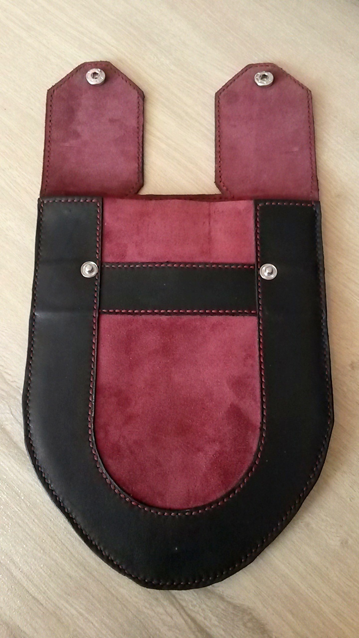 Shovel case - My, Leather craft, Handmade, Leather products, , My, The photo, Longpost, Leather