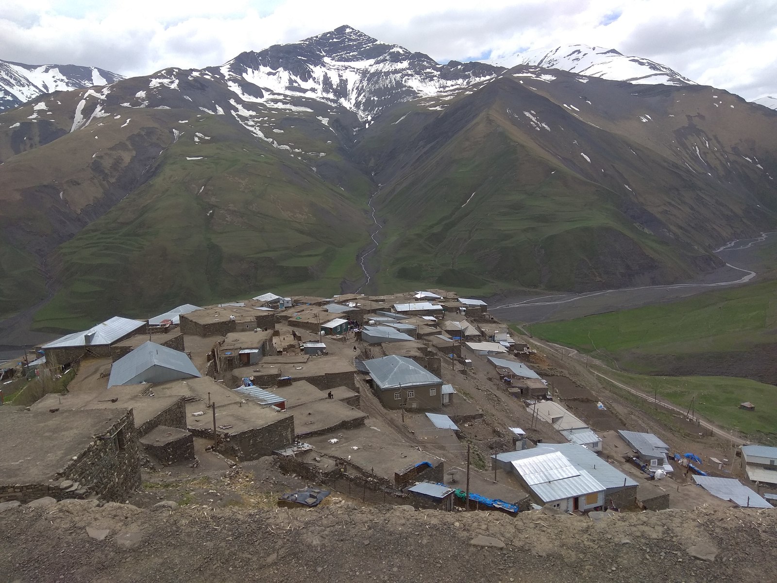 Khinalig - My, Khinalig, Azerbaijan, The mountains, The photo