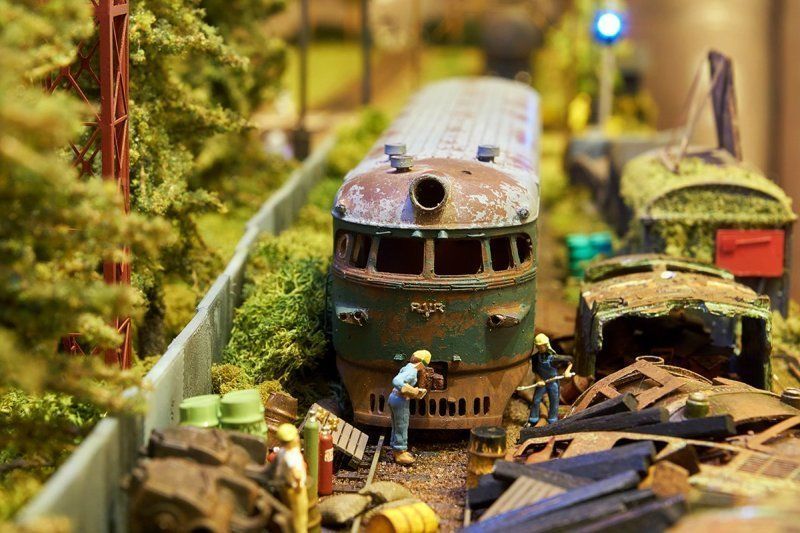 Toy Russia: domestic technology through the eyes (and hands) of skilled modellers - Stand modeling, Diorama, Longpost