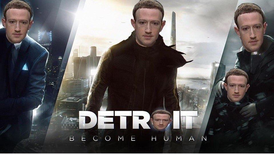 В связи с последними событиями
 - Марк Цукерберг, Detroit: Become Human, Робот, Reddit