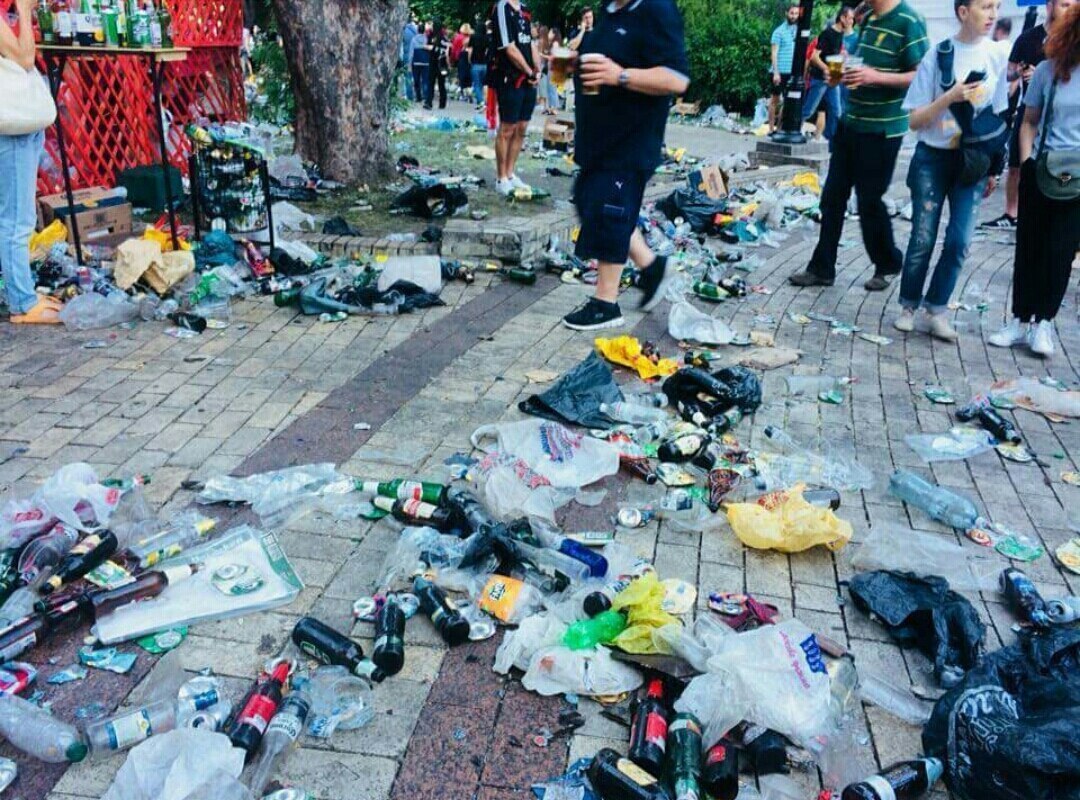 Kyiv after the Champions League final. I hope the World Cup won't be worse - Kiev, Football, Longpost