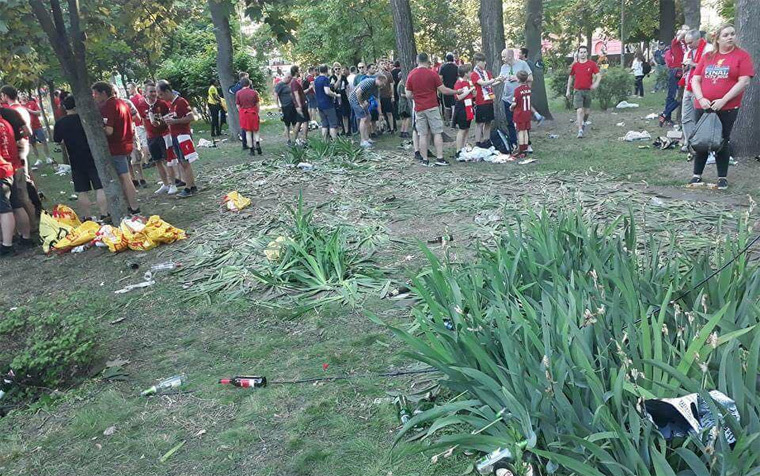 Kyiv after the Champions League final. I hope the World Cup won't be worse - Kiev, Football, Longpost