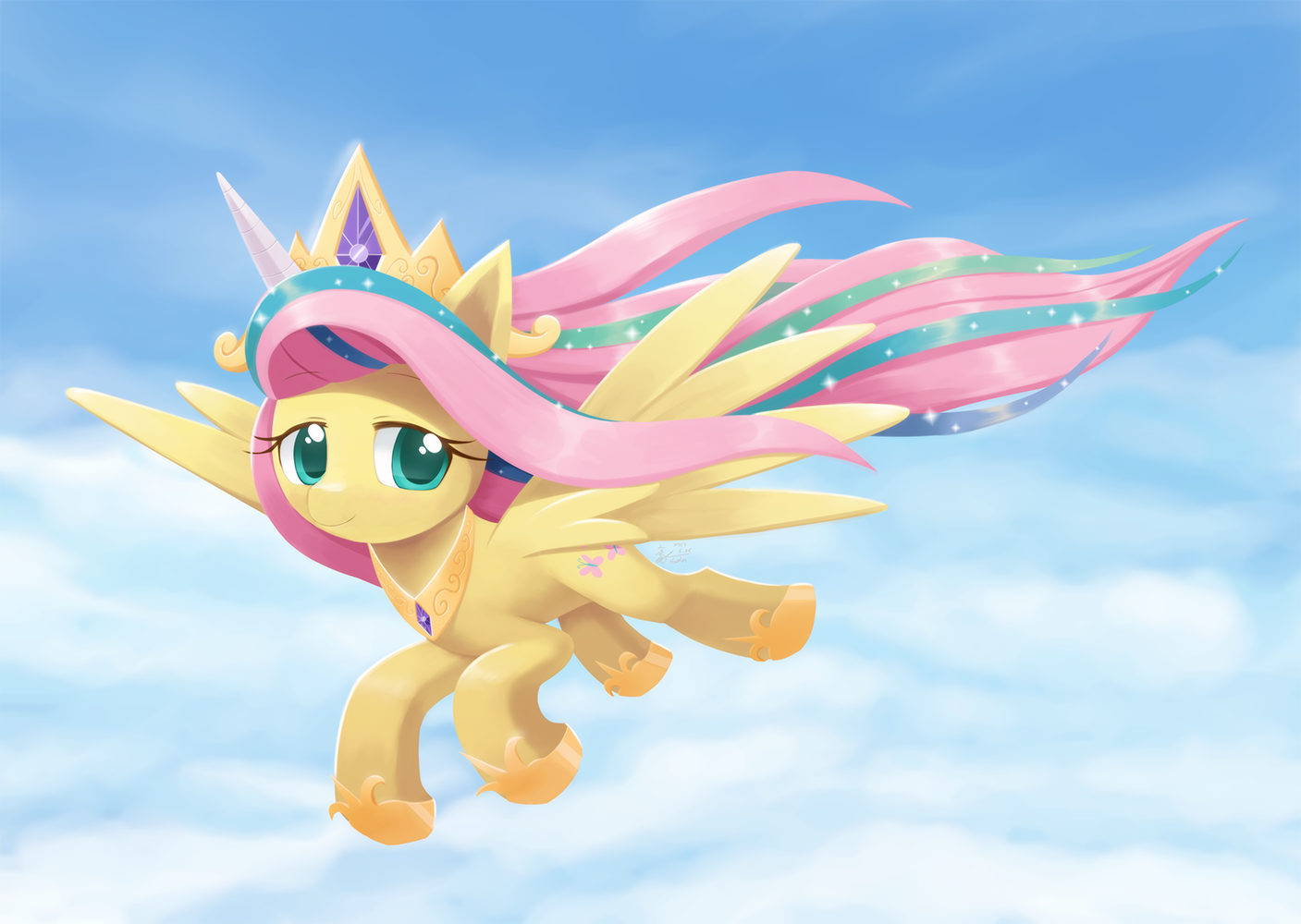 Fluttershy - My Little Pony, Fluttershy, Howxu