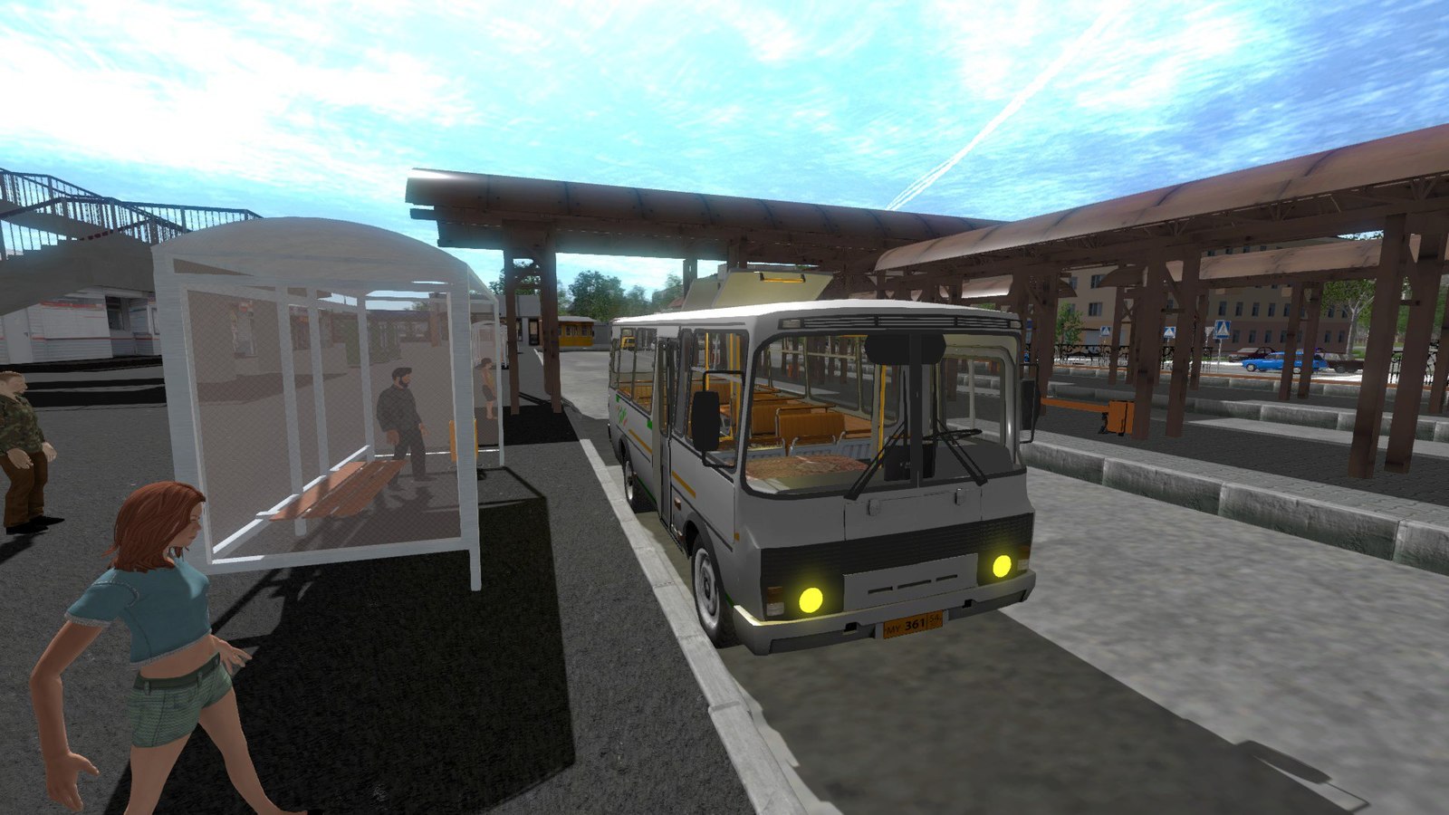 Bus Driver Simulator: DevGAMM, TV Story, New City District - My, , Simulator, Bus, Driver, Games, Russia, Modeling, , Video, Longpost