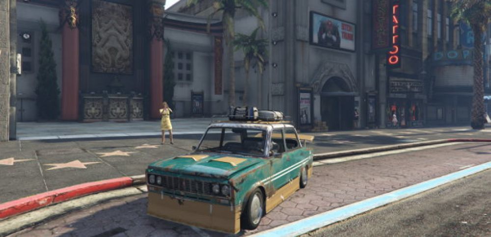 В GTA Online добавили «шестерку» (ВАЗ-2106) и назвали ее «Чебурек» - GTA Online, Ваз-2106, Бешеная шаха, Геймеры, Длиннопост