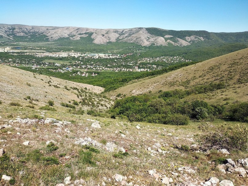 Brief report on an independent hike in the Crimea May 2018 Day one - My, Hike, Crimea, , Tourism, Travels, Chatyr-Dag, Longpost