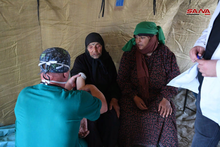 More than 500 people returned to their homes around the Abu Duhur airbase - Politics, War in Syria, Translation, Airbase, Longpost