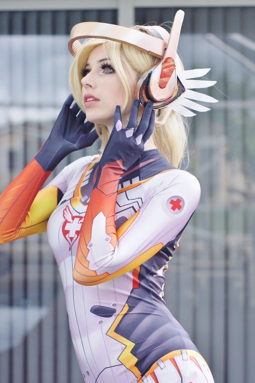 d.Va Mercy! - Dva, Mercy, Overwatch, Косплей, Megancoffey, Красивая девушка, Игры, Длиннопост