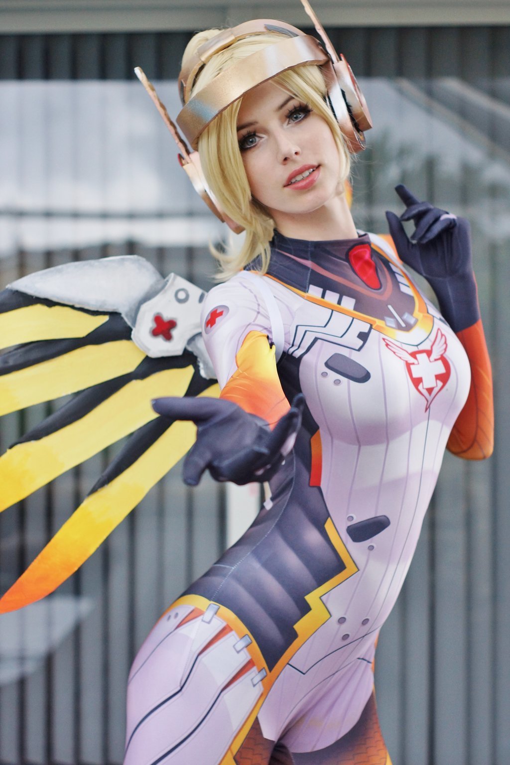 d.Va Mercy! - Dva, Mercy, Overwatch, Косплей, Megancoffey, Красивая девушка, Игры, Длиннопост