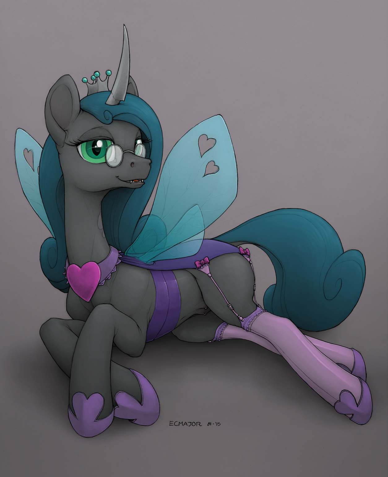 Reversalis - NSFW, My Little Pony, Queen Chrysalis, MLP Suggestive, PonyArt