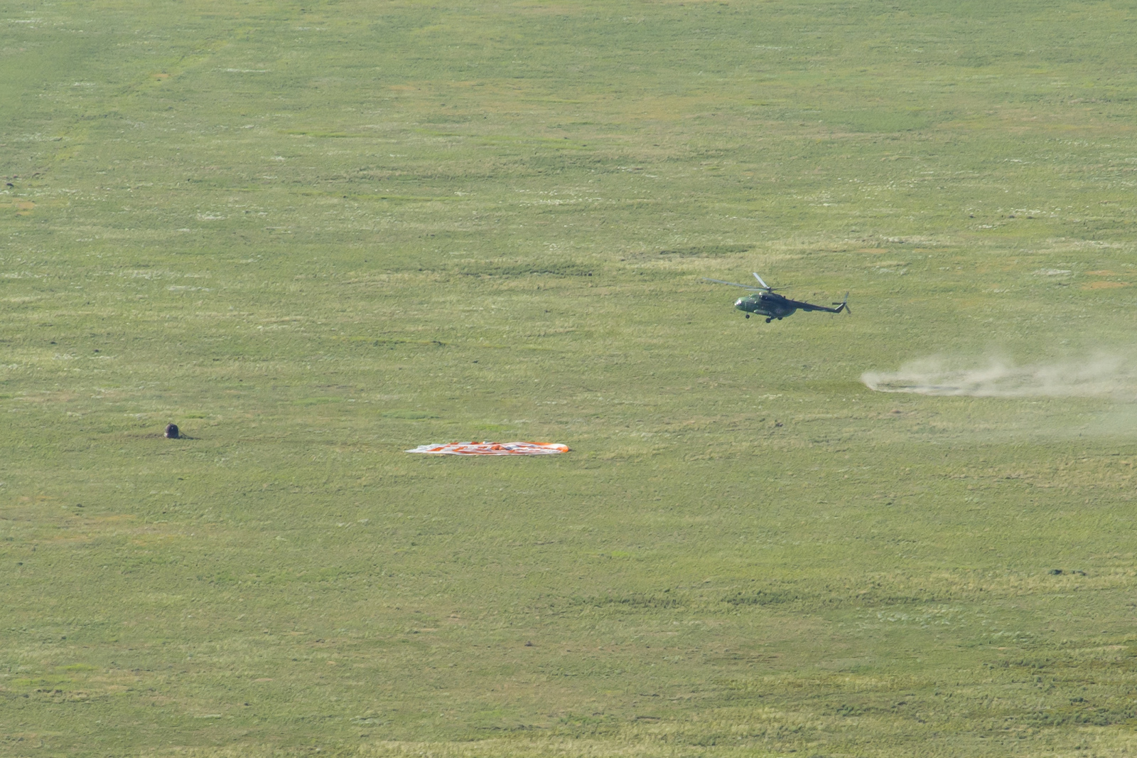 Космонавты экспедиции МС-07 вернулись с Международной космической станции на Землю - Космонавты, Приземление, Союз, Мс-07, Видео, Длиннопост, МКС