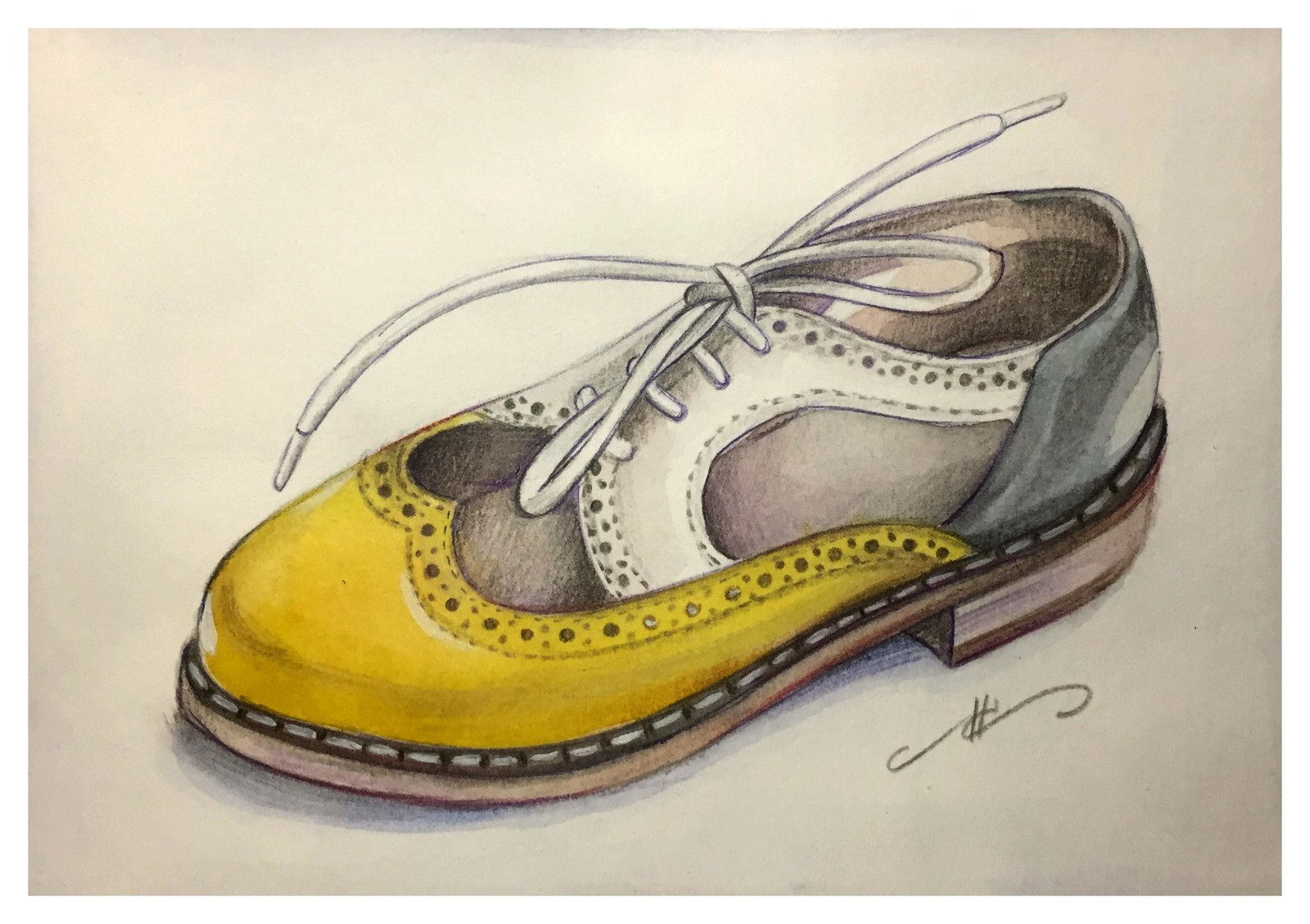 Быстрые скетчи обуви | Пикабу