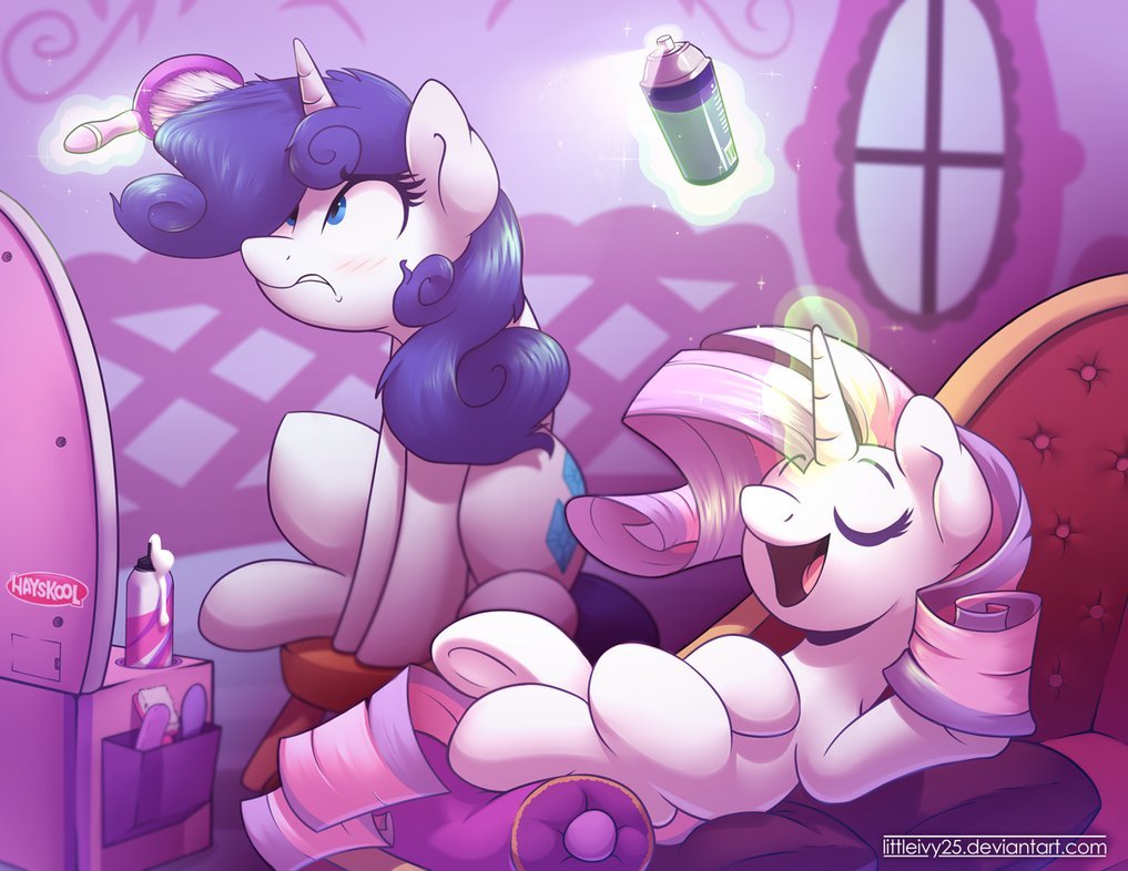 mane exchange - My little pony, Big Macintosh, Maud pie, Shining armor, Longpost, Mane 6, Sweetie belle