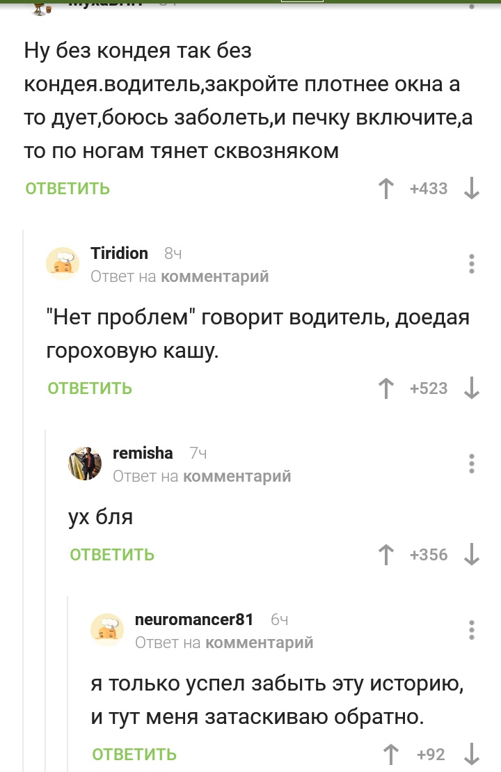 Кондей - Комментарии на Пикабу, Гороховая каша, Кондюк, Длиннопост, Каша гороховая