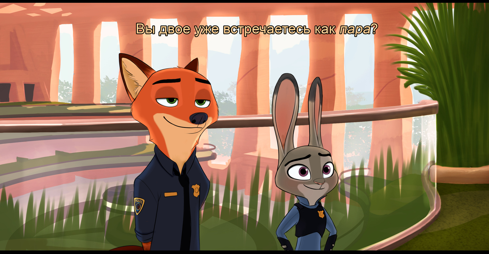 Question - Zootopia, Zootopia, Nick and Judy, Jaskenator7000, Comics, Translation